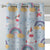 Elegant Kids Print Room Darkening  Curtain - Set Of 1pc - DS510A