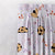 Buggy Bliss Kids Pastel Purple Heavy Satin Room Darkening Curtains Set Of 1pc - (DS511E)