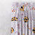Buggy Bliss Kids Pastel Purple Heavy Satin Room Darkening Curtains Set Of 2 - (DS511E)