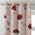 Buggy Bliss Kids Orange Heavy Satin Blackout Curtains Set Of 1pc - (DS511F)