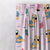 Turtle Tales Kids Pastel Pink Heavy Satin Room Darkening Curtains Set Of 1pc - (DS513D)