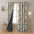 Magical Marine Kids Sunny Yellow Heavy Satin Blackout Curtains Set Of 2 - (DS514B)