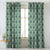 Elegent Indie Print Matt Finish Room Darkening Curtain Set of 2 MTDS515D