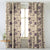 Elegent Indie Print Matt Finish Room Darkening Curtain Set of 2 MTDS516B