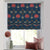 Kamal Indie Prussian Blue Satin Roman Blind (DS517A)