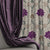 Kamal Indie Offwhite Heavy Satin Room Darkening Curtains Set Of 2 - (DS517B)