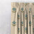 ButtaBliss Indie Teal Heavy Satin Blackout Curtains Set Of 1pc - (DS521D)