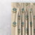 Elegant Floral Print Room Darkening Curtains- Set of 2 - DS521 D