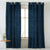 Elegent Geometric Print Matt Finish Room Darkening Curtain Set of 2 MTDS522A