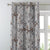 Damask Delight Indie Space Blue Heavy Satin Room Darkening Curtains Set Of 1pc - (DS524A)