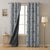 Damask Delight Indie Teal Heavy Satin Blackout Curtains Set Of 2 - (DS524D)