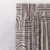 Poetic Curves Geometric Wine Heavy Satin Blackout curtains Set Of 2 - (DS528C)