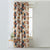 Digital Boho Printed Twill Textured Room Darkening Curtains Set Of 1pc - DS532C