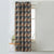 Digital Boho Printed Twill Textured Room Darkening Curtains Set Of 1pc - DS533B