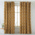 Digital Boho Printed Twill Textured Room Darkening Curtains Set Of 2 - DS534F