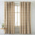 Digital Boho Printed Twill Textured Room Darkening Curtains Set Of 2 - DS535D