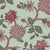 Garden Charm Floral Seafoam Green Velvet Bed Runner Set Of 3 - (DS542A)