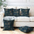 Garden Charm Floral Ocean Blue Cushion Covers - (DS542B)