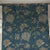 Garden Charm Floral Ocean Blue Shimmer Sheer Semi Transparent Curtains Set Of 1pc- (DS542B)