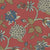 Garden Charm Floral Barn Red Velvet Room Darkening Curtains Set Of 1pc - (DS542C)