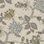 Garden Charm Floral Tan Velvet Bed Runner Set Of 3 - (DS542E)