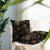 Garden Charm Floral Metal Black Cushion Covers - (DS542F)