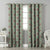 Ethnic Charm Indie Seafoam Green Velvet Room Darkening Curtains Set Of 2 - (DS543A)