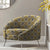 Ethnic Charm Upholstery Fabric Mustard Yellow (DS543D)