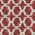 Urban Weave Geometric Barn Red Velvet Room Darkening Curtains Set Of 2 - (DS545C)