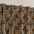 Urban Weave Geometric Mustard Yellow Velvet Room Darkening Curtains Set Of 1pc - (DS545D)