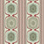Structured Symmetry Geometric Seafoam Green Velvet Room Darkening Curtains Set Of 2 - (DS546A)