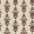 Desi Floral Indie Barn Red Velvet Room Darkening Curtains Set Of 2 - (DS547C)