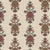 Desi Floral Indie Sand Beige Shimmer Sheer Semi Transparent Curtains Set Of 1pc- (DS547C)