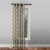 Desi Floral Indie Sand Beige Shimmer Sheer Semi Transparent Curtains Set Of 1pc- (DS547D)