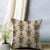 Desi Floral Indie Sand Beige Cushion Covers - (DS547F)