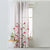 Romantic Floral Floral Petal Pink Matte Finish Room Darkening Curtains Set Of 1pc - (DS550)