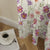 Pastel Posy Floral Mauve Matte Finish Room Darkening Curtains Set Of 2 - (DS553)