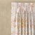 DyeDreams Geometric Matte Harvest Gold Room Darkening Curtain Set of 2 -(DS557A)