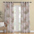 Rustic Charm Geometric Matte Remy Pink Room Darkening Curtain Set of 2 -(DS558C)