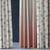 Marigold Blush Combination Rose Room Darkening Curtain Set of 4 -(559DMeta03)