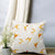 Winged Whimsy Floral Harvest Gold Cushion Cover -(DS560A)