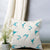 Winged Whimsy Floral Viking Blue Cushion Cover -(DS560B)