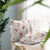 Winged Whimsy Floral Flamingo Red Cushion Cover -(DS560D)
