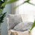 Minimalist Stitch Indie Heathered Grey Cushion Cover -(DS561D)