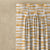 AquaFlow Geometric Matte Harvest Gold Room Darkening Curtain Set of 2 -(DS562A)
