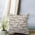 AquaFlow Geometric Almond Frost Cushion Cover -(DS562C)