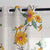 Asteria Bloom Floral Casablanca Linen Sheer Curtain Set of 2 -(DS564A)