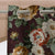 Nostalgic Reverie Floral Coffee Brown Dimout Curtain Set Of 2 -(DS592B)