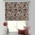 Nostalgic Reverie Floral Tuscany Brown Roman Blind -(DS592D)