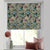 Nostalgic Reverie Floral Spanish Gray Roman Blind -(DS592E)